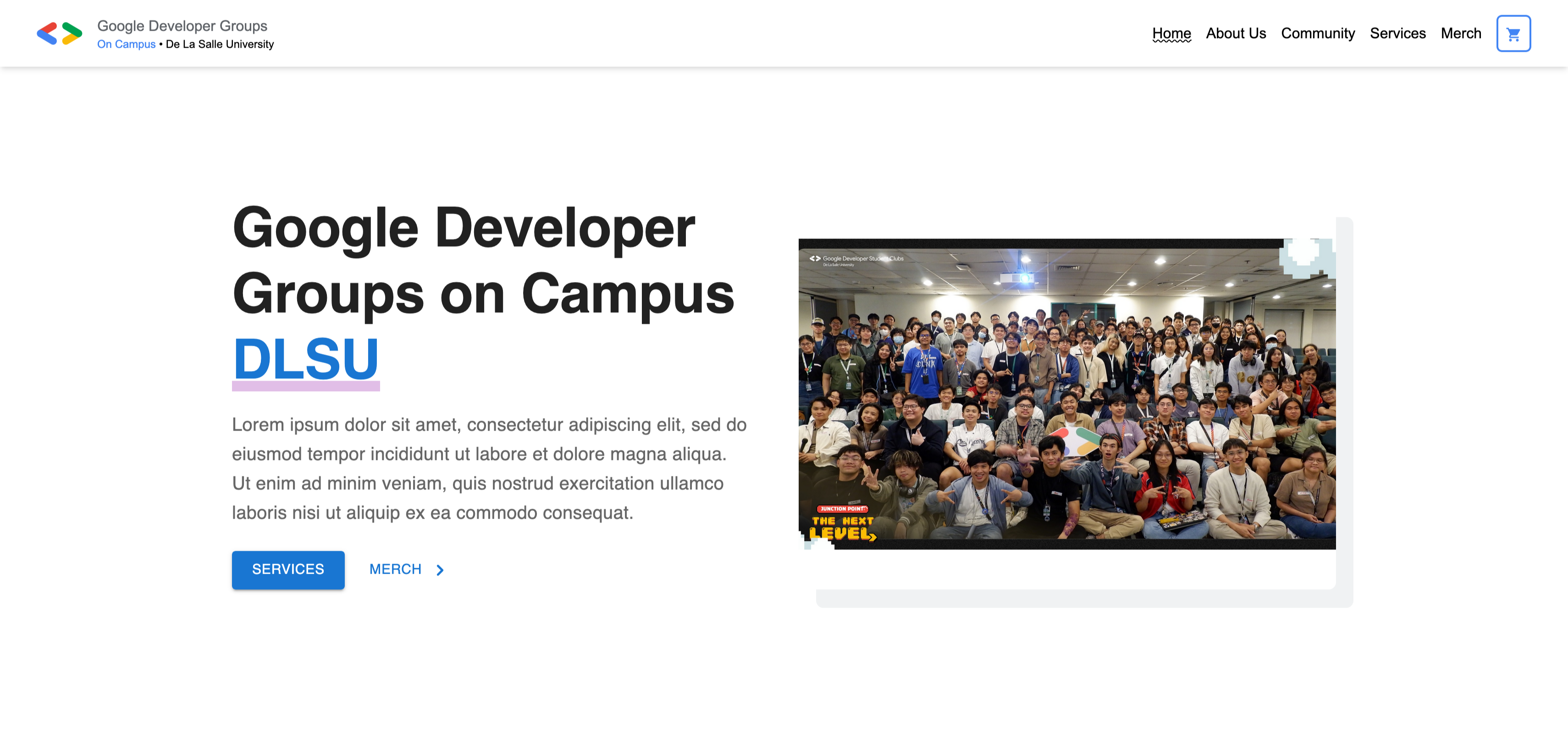 GDGoC-DLSU Main Website